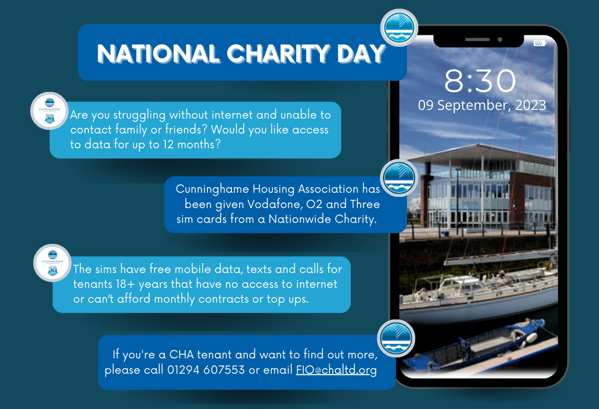 National Charity Day Cunninghame Housing Association